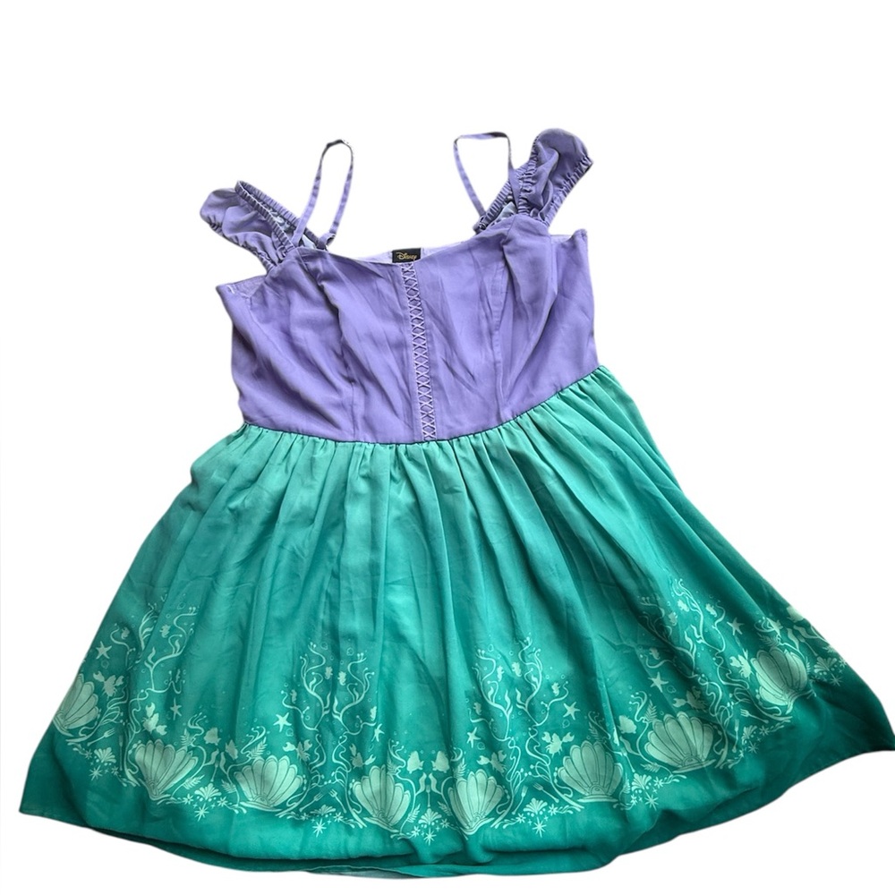 Disney Her Universe Dress Ariel Little Mermaid Costume Cosplay Plus Size 2XL NWT